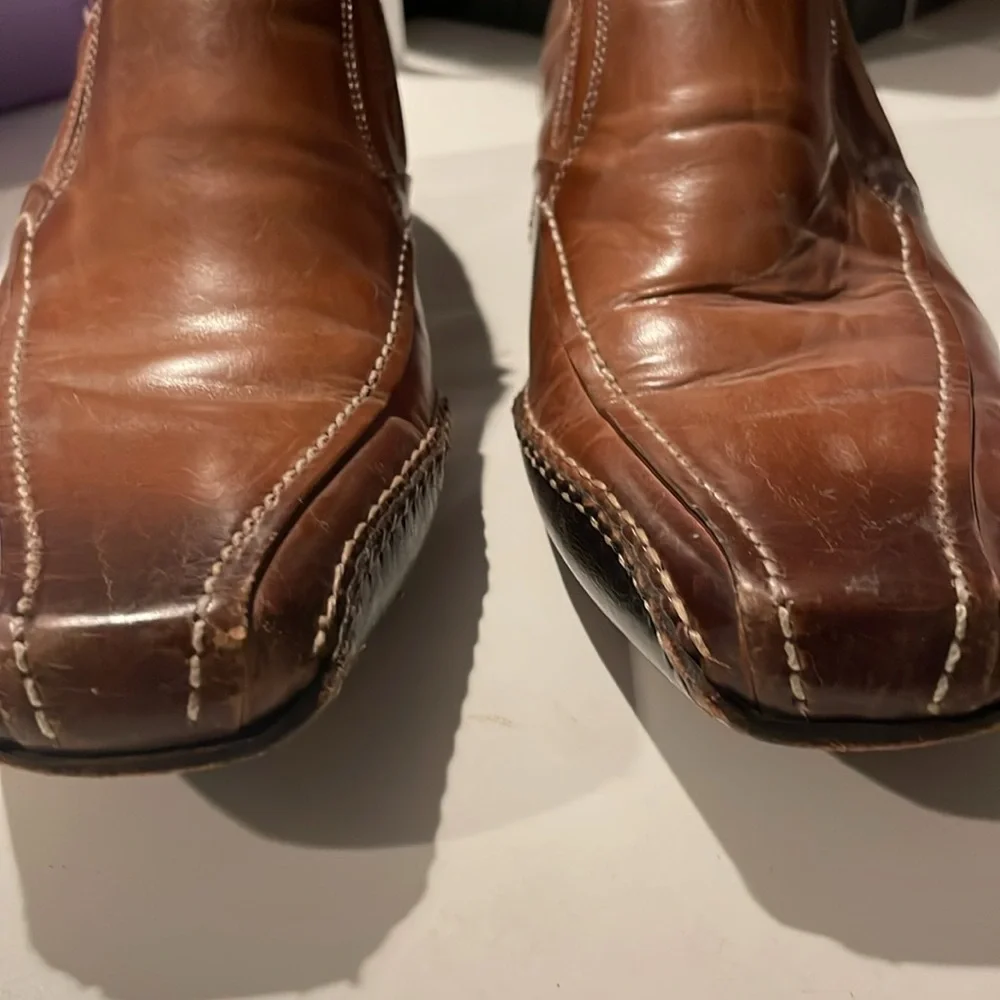 Bacco Bucci ‎ Men's shades of brown Leather Loafers